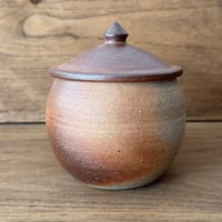 川尻製陶所　塩壷M 丸形 シM丸C
