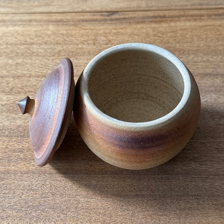 川尻製陶所　塩壷L 丸形 シL丸
