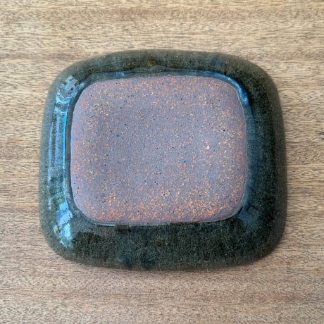 フジタ工作室　 スクエア皿 フ10B (約19.5×17cm)