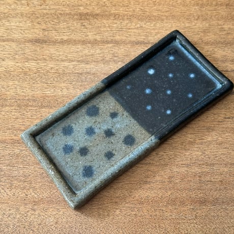 フジタ工作室　 板皿 フ8C （約21.5×9.5cm)