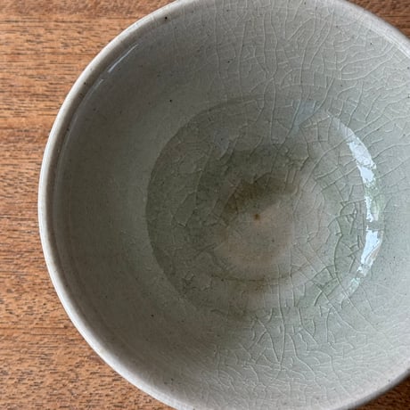 中嶋窯　 半磁器しのぎ飯碗 ナ5Ａ (直径約11cm)