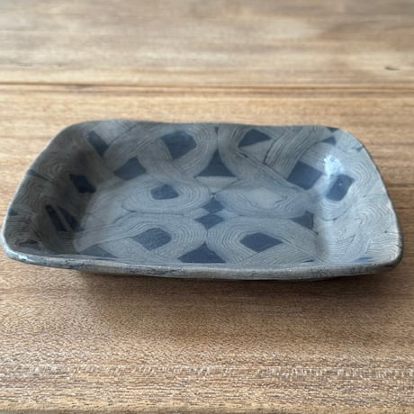 Nerikomico 長方皿 N28（約21.5×18.5cm)