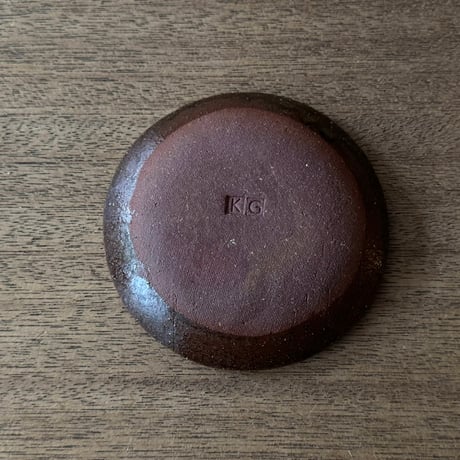 紀窯　中川紀夫　チブサン豆皿 K2A (直径約9cm)