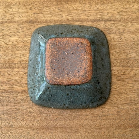 フジタ工作室　 四角鉢 フ15A (約15×15cm)