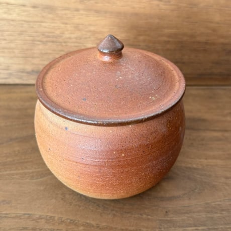 川尻製陶所　砂糖壷M 丸形 サM丸D