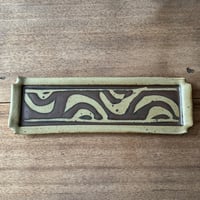 セレン のあ　サンマ皿 セ1C（約33.5×10cｍ）