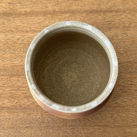 川尻製陶所　塩壷M 下膨れ シM下I