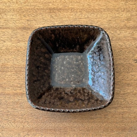 フジタ工作室　 四角鉢 フ15C (約15×15cm)