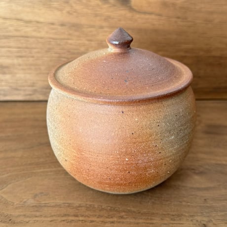 川尻製陶所　砂糖壷M 丸形 サM丸B