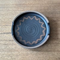 工房コキュ　4.5寸台皿 C10E (直径約14.5cm)
