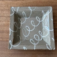 えのきだ窯 榎田智　角皿（大） エ16A (約21×21cm)