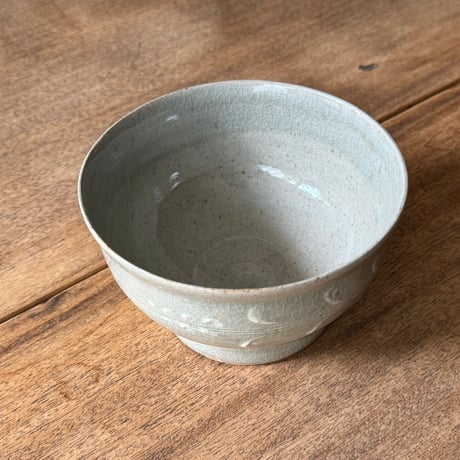中嶋窯　 半磁器丼鉢（大）ナ8B (直径約15.5cm)