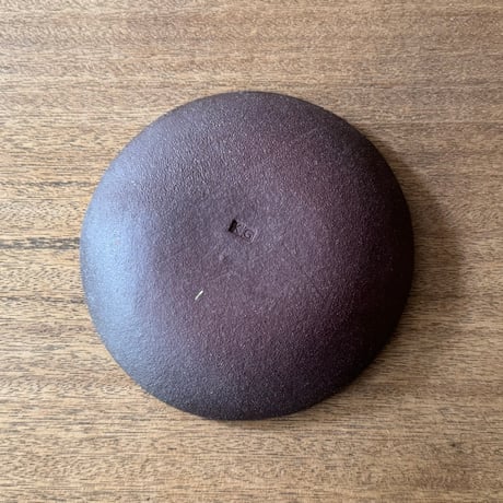 紀窯　中川紀夫　丸皿 K4C (直径約16cm)