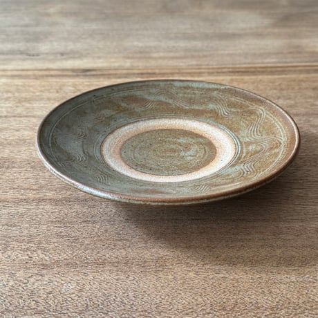 川尻製陶所　6寸皿 K6A (直径約18.5cm)