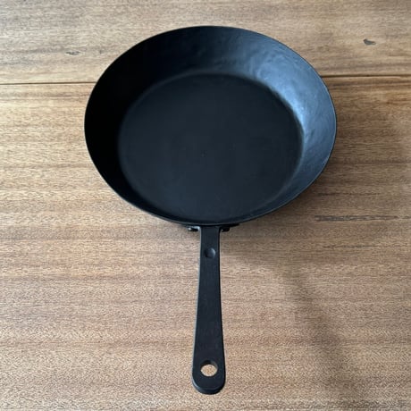 野鍛冶やまご　ちょっと深めの鉄フライパン&ふらセット 26cm や26フタセット