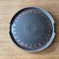 工房コキュ　7寸台皿 C12B (直径約21cm)