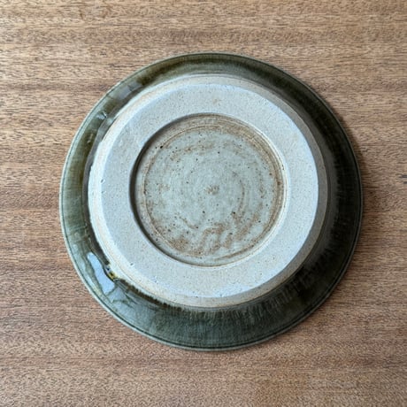 中嶋窯　7寸イッチン平皿 ナ9B (直径約21cm)