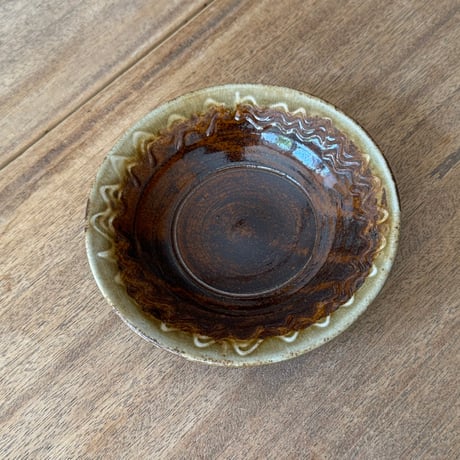 えのきだ窯 榎田智　取り皿 エ7E (直径約16cm)