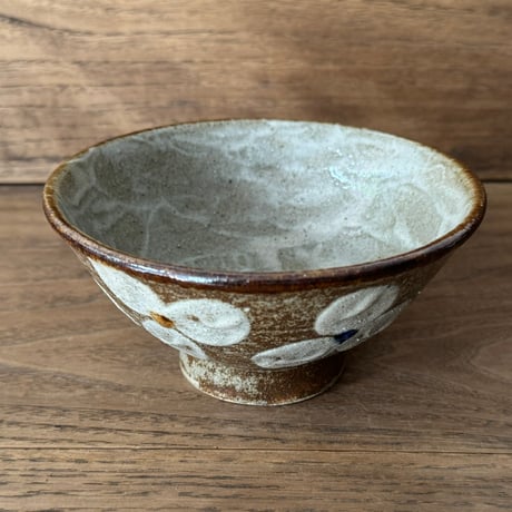強戸窯　飯碗 (大) Aゴめ大A （直径約13.5cm)