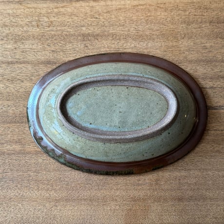 セレン のあ　オーバル皿 セ11A（約25×17cｍ）