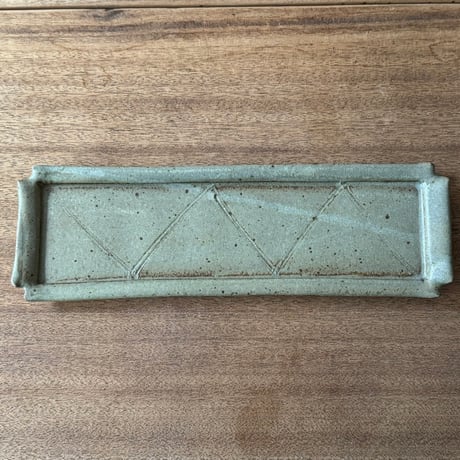 セレン のあ　サンマ皿 セ1A（約33.5×10cｍ）