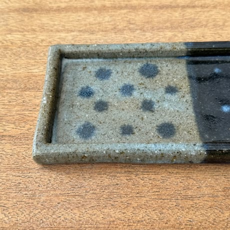 フジタ工作室　 板皿 フ8C （約21.5×9.5cm)