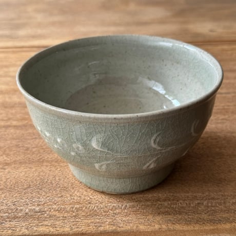 中嶋窯　 半磁器丼鉢（大）ナ8A (直径約15.5cm)
