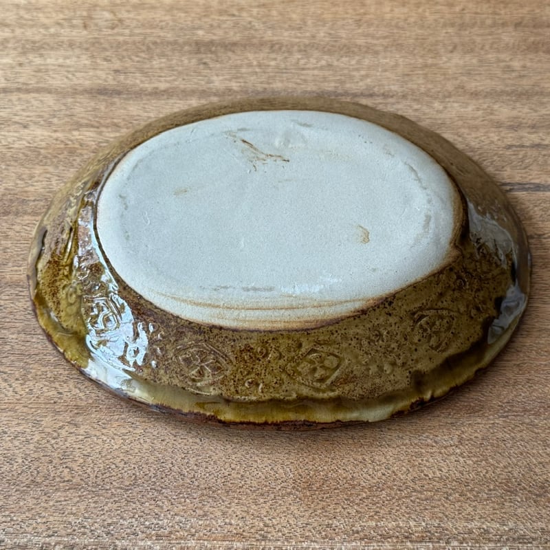 てつ工房 小島鉄平 楕円皿 (約23.5×19cm) うさぎ | kogeiseikatsu