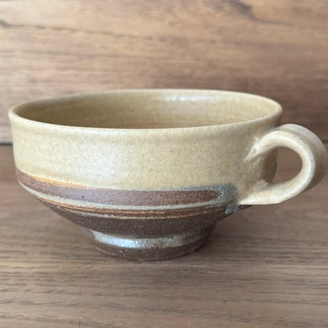 陶房カタチ　 両手スープカップ カ5B