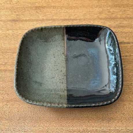 フジタ工作室　 スクエア皿 フ10D （約19.5×17cm)