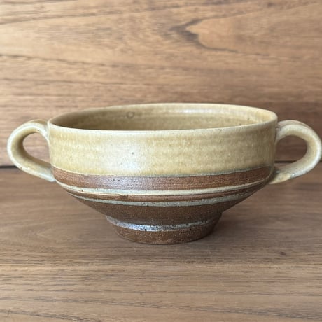 陶房カタチ　 両手スープカップ カ5A