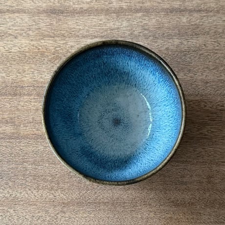 村澤陶苑 村澤享　藁灰釉碗 ム20A (直径約12cm)