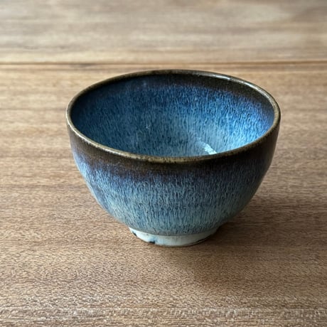 村澤陶苑 村澤享　藁灰釉碗 ム20A (直径約12cm)