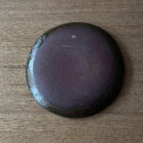 紀窯　中川紀夫　丸皿 K16A (直径約14.5cm)