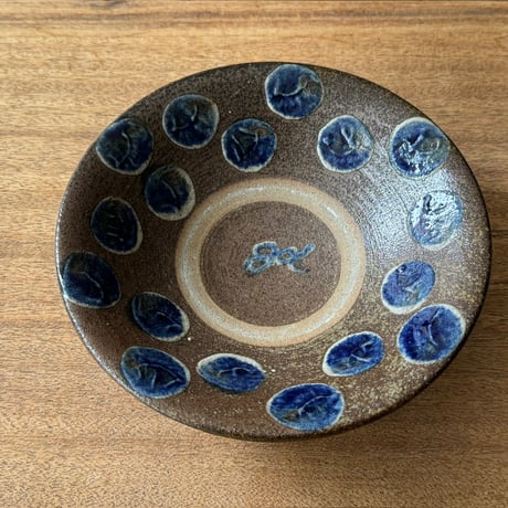 強戸窯　７寸皿 ゴ7D（直径約21.5cm）