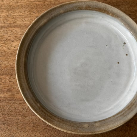 えのきだ窯 榎田智　７寸皿  エ15A (直径約20.5cm)