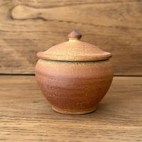 川尻製陶所　塩壷S 上膨れ シS上F