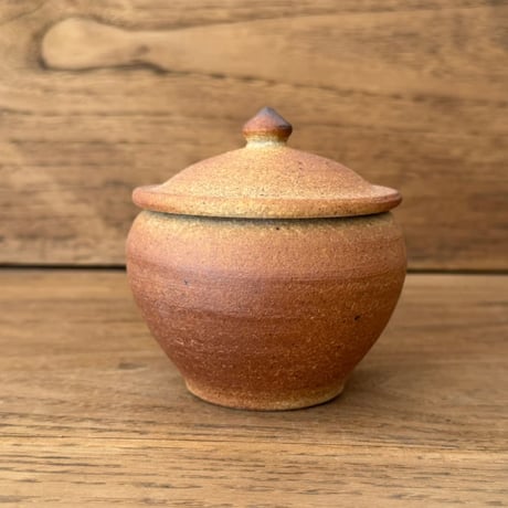 川尻製陶所　塩壷S 上膨れ シS上F