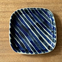 強戸窯　 プレート（中）ゴプ中A（約20×20cm)
