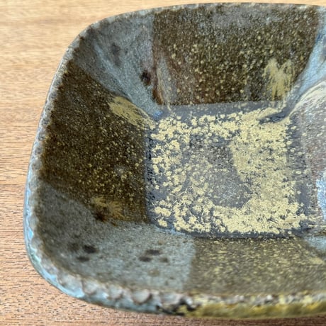フジタ工作室　 四角鉢 フ15B (約15×15cm)