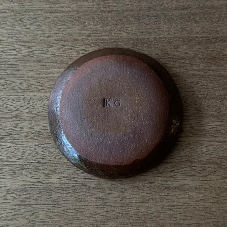 紀窯　中川紀夫　チブサン豆皿 K2B (直径約9cm)