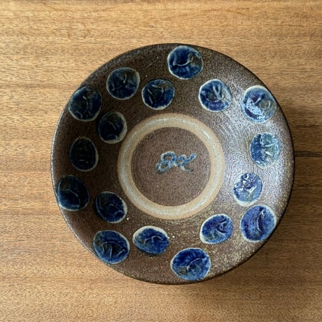 強戸窯　７寸皿 ゴ7D（直径約21.5cm）