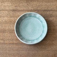 中嶋窯　半磁器しのぎ小皿 ナ7A (直径約12cm)