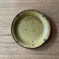 うちだちはる　丸皿 U15A (直径約14cm)