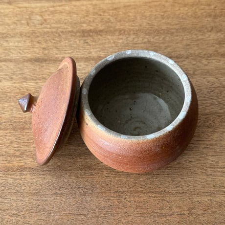 川尻製陶所　砂糖壷M 丸形 サM丸D