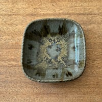 フジタ工作室　 四角皿 フ12D (約14×14cm)