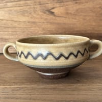 陶房カタチ　 両手スープカップ カ5E