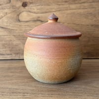川尻製陶所　塩壷M 丸形 シM丸B
