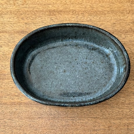 フジタ工作室　 楕円鉢 フ9B （約18×13cm)