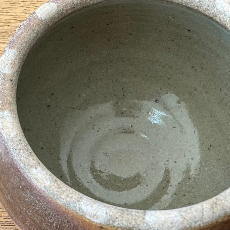 川尻製陶所　砂糖壷S 丸形 サS丸D
